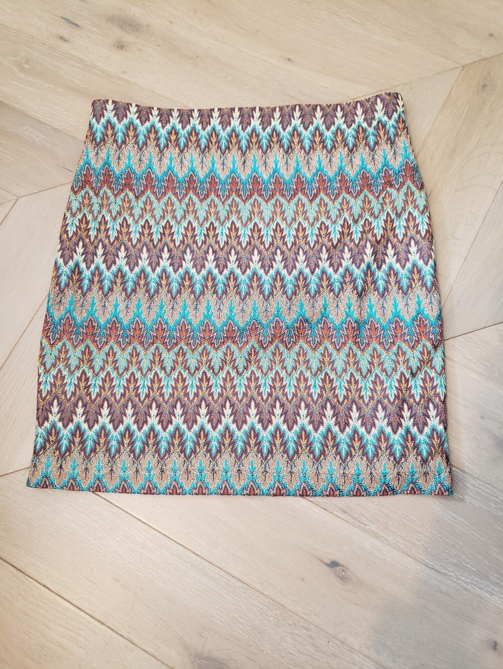Knit Patterned Skirt